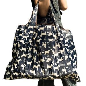 Dog Pattern Tote Bag